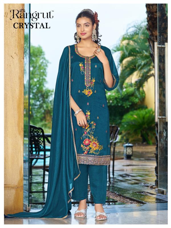 Rangrut crystal branded wholesale kurtis